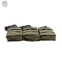 แฟนทหาร Molle สาม弹夹包弹夹袋 JPC ยุทธวิธีเสื้อกั๊กแพคเกจเสริมเดียว bivalent สามแพคเกจ