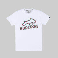 Rudedog เสื้อคอกลม หญิง ชาย รุ่น Nutsu สีขาว