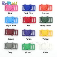 【cw】 12pcs/pack 3/8 quot; Plastic Safty Breakaway Collar Paracord Webbing Garment Accessories