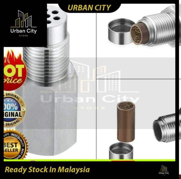 Oxygen O2 Sensor Spacer Adapter Bung Catalytic Converter Check Engine