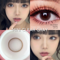 ร้านเลนส์สวยคอนแทคWink รุ่นMini Clear /สีGray สีBrown ไม่มีค่าสายตา นำเข้าจากเกาหลี มี อย.ของแท้100%(แฟชั่นสุดHit ขายดี)