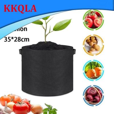 QKKQLA 7 Gallon Hand Held Plant Grow Bags Fruit Plants Thicken Gardening Tools Plant Growing  Fabric Pot Growth Bags