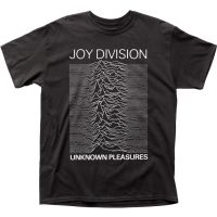 Unknown Pleasures Joy Division เสื้อยืดผ้าฝ้ายแขนสั้น