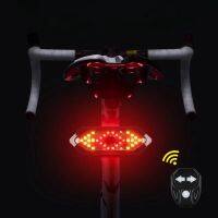 Bike Light Turn Signals Remote Control Bicycle Direction Indicator MTB LED Rear USB Rechargeable Cycling Taillight with Horn