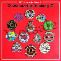 【hot sale】 ✤✟ B15 ☸ The Wonderful Thinking Iron-On Patch ☸ 1Pc Meditation Brain Earth Peace DIY Sew on Iron on Accessories Badges Patches