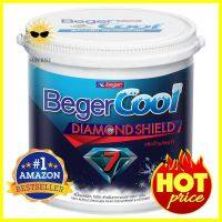 สีน้ำทาภายนอก BEGER CoolDiamond7 BASE B เนียน 9 ลิตรWATER-BASED EXTERIOR PAINT BEGER COOL DIAMONDSHIELD 7 BASE B SHEEN 9L **สอบถามเพิ่มเติมได้จ้า**