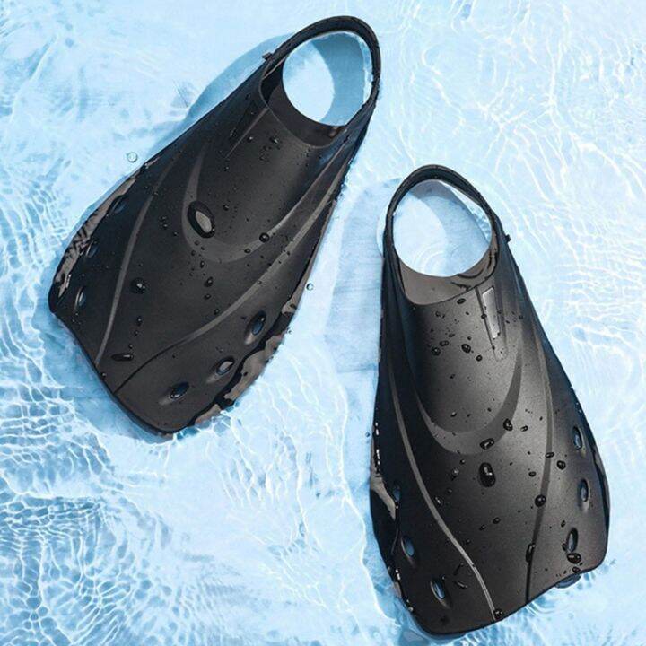 1-pair-swimming-fins-feet-open-heel-swim-flippers-short-swim-fins-for-snorkeling-diving-swimming-adult-men-womens