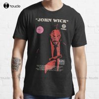 New John Wick Vhs 70S Movies 80S T-Shirt Cotton Tee Shirt work shirt Unisex XS-4XL-5XL-6XL