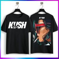 KUSH Vintage Inspired Oversized Loose Clothing T-Shirt For Men Oversize Tee Shirts  Clothing with Safe Word Text Design