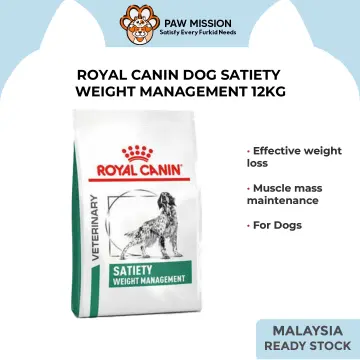 Cheapest royal canin clearance satiety dog food 12kg