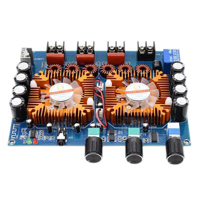 XH-A128 Digital Power Amplifier Board TDA7498Ex2 160Wx2+220W High-Power Dual-Channel Bluetooth Power Amplifier Board