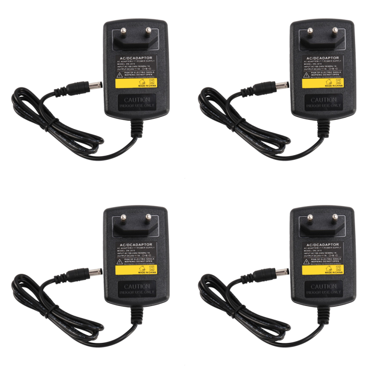 4x-charger-ac-110v-220v-converter-dc-24v-1a-power-supply-adapter-black