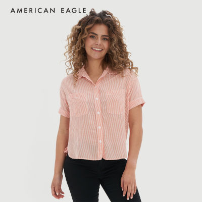 American Eagle Button-Up Shirt เสื้อเชิ้ต ผู้หญิง  (NWSB 035-4831-823)