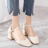 Women Thick Heel New Summer Square Head Sandals