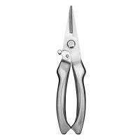 Dobeli All Steel Pruning Shears Fruit Trees Bonsai Flowers Garden Tools Large Size Sliver Straight Head Crane Gargen Scissors