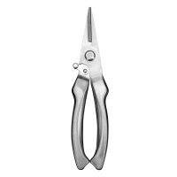 Dobeli All Steel Pruning Shears Fruit Trees Bonsai Flowers Garden Tools Large Size Sliver Straight Head Crane Gargen Scissors