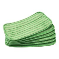 6 Washable/Reusable Microfiber Mop Pads Compatible with Wet Jet