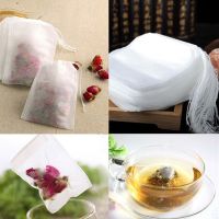 100Pcs/Lot Teabags 5 x 7CM Empty Scented Tea Bags With String Heal Seal Filter for Herb Loose Tea