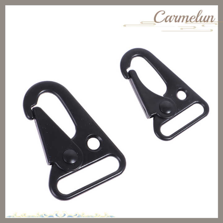 carmelun-ตะขอสำหรับเปลี่ยน2ชิ้นอะลูมินัมอัลลอยหัวเข็มขัด-carabiner-ปากนกอินทรี