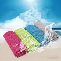 New Towel Sports Quick Drying Cooling Towel Soft Breathable Chilly Sweat Absorption Cold Towel Sports Running Yoga Gym Club