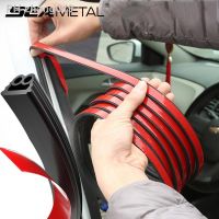 Car Door Rubber Seal Strips Auto T-shaped Double Tube Sealing Stickers For Car Door Trunk Bonnet Noise Insulation Weatherstrips