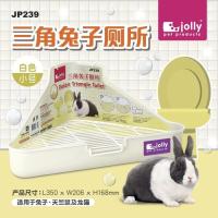 Rabbit Triangle Toilet ห้องน้ำเข้ามุมสำหรับกระต่ายและสัตว์เลี้ยงขนาดเล็ก