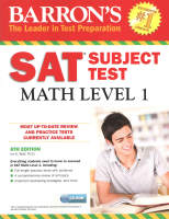 BARRONS SAT SUBJECT TEST MATH LEVEL 1+CD-ROM(6ED) BY DKTODAY