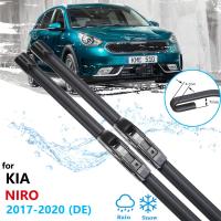 ไม้เช็ดรถสำหรับ KIA NIRO DE 2017 2018 2019 2020กระจกหน้าใบมีดที่ปัดน้ำฝนสติ๊กเกอร์ตกแต่งรถยนต์