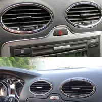 【hot】 2 MK2 2005-2016 Car Accessories Outlet Frame Air Conditioning Vent Trim Sticker