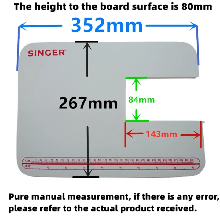 NEW SINGER Sewing Machine Extension Table FOR SINGER 1408/1409/1412