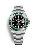 นาฬิกาข้อมือRolex Submarinre Date Ceramic Green 41 mm. (สินค้าพร้อมกล่อง+การ์ด) เลื่อนดูภาพจริงได้จากภาพที่2ที่มีโลโก้ของทางร้าน