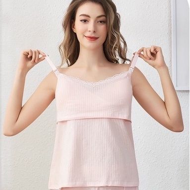 ready-stock-maternity-summer-breastfeeding-halter-vest-9-colors-45-80kg-can-wear-new-comfortable-stretch-home-nursing-clothes-round-neck-without-wearing-s-nursing-clothes