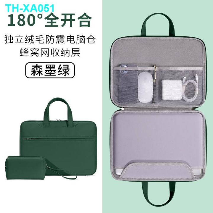 กระเป๋าแล็ปท็อปเหมาะสำหรับ-13-3-13-14pro15-6-หญิงและชาย-16-นิ้วแขนป้องกัน