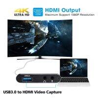 HDMI Video Capture Card 4K Screen Record USB3.0 1080P 60FPS Game Capture Device Adapters Cables