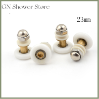 GNStore[COD] 4pcs partiality Shower ประตูลูกกลิ้งนักวิ่งล้อรอก DIA 19/23/25/27mm