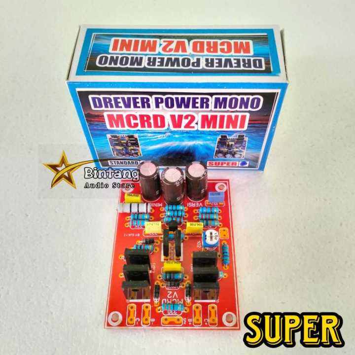 Kit Driver Power Amplifier Mcrd V Mini Bostrap Low Sub Kualitas Bagus Lazada Indonesia