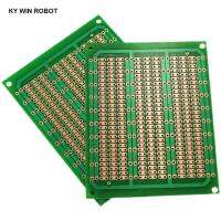 1ชิ้น7X9 DIY ขนาด7*9ซม. ต้นแบบกระดาษ PCB เมทริกซ์การทดลองสากลแผงวงจร70X90mm หลุมต่อเนื่องแถวเดียว