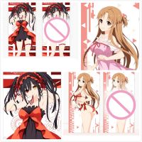 YUASUNA SAO ผ้าคลุมดาบ,ผ้าเช็ดตัวการ์ตูนอนิเมะโทคิซากิคุรุมิเปลี่ยนสีได้