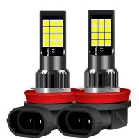 2Pcs New H11 H8 9006 HB4 881 H27 High Quality 3030 LED Bulbs Auto Front Fog Lamp Car Anti Fog Light Foglamps 6000K Super White