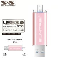 Suntrsi pen drive 3.0 8gb 16g 32GB 64G USB Flash Drive 128G Pendrive waterproof usb stick флэш-накопите u-disk key gift for PC