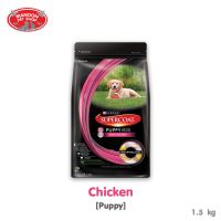 ? { ส่งฟรี } ?  Supercoat Puppy with Chicken อาหารลูกสุนัข รสไก่ 1.5KG  บริการเก็บเงินปลายทาง