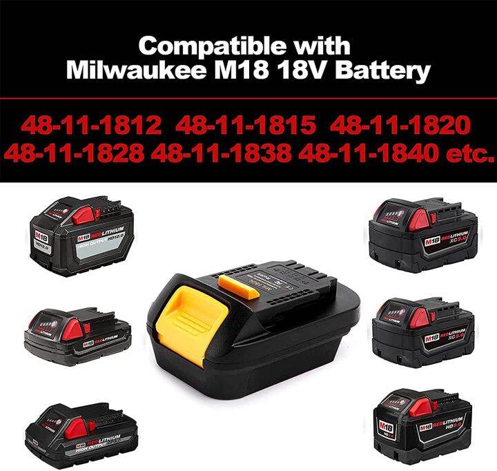 ml18dl-battery-adapter-for-milwaukee-m18-18v-to-dewalt-18-20v-battery