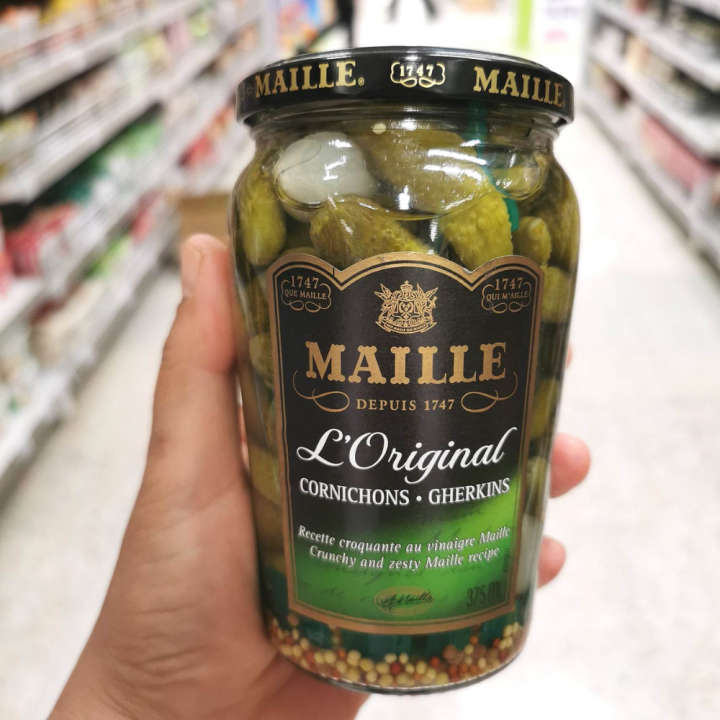 Maille Cornichons Gherkins Original มายด์ แตงกวาดอง 375 กรัม Lazada