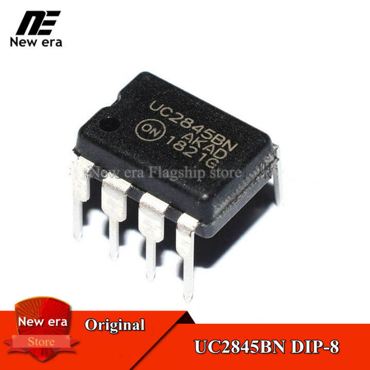 10Pcs Original UC2845BN DIP8 UC2845 DIP8 Power IC PWM controller chip