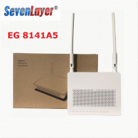 New EG8141A5 EPON/GPON ONU FTTH Gigabit Modem Bare Metal + Adapter 1GE + 3FE + 1tel + Wifi With English Software