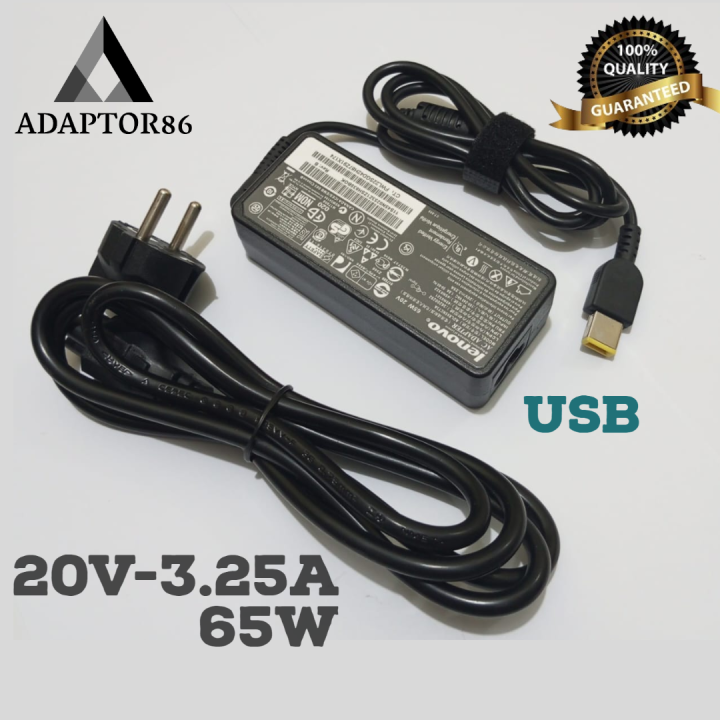 65W USB C Chargeur pour Lenovo ThinkPad T480 T480s T490 T580 Yoga 720