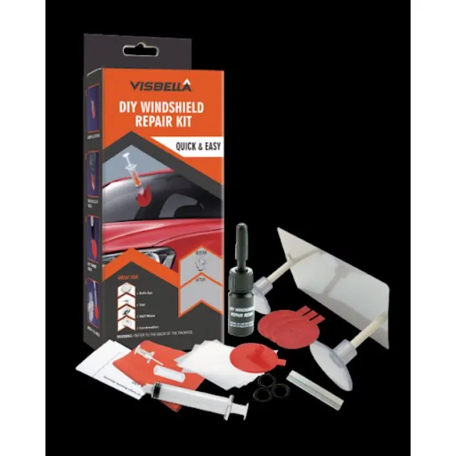 VISBELLA Diy Windshield Repair Kit 车镜裂缝补贴剂 Lazada