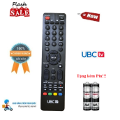 Remote Điều khiển tivi UBC TV các dòng LED LCD Smart TV- Hàng mới chính hãng UBC Tặng kèm Pin UBC-2