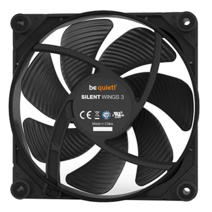 BE QUIET CASE FAN (พัดลมเคส) SILENT WINGS 3 140MM PWM HIGHSPEED [007