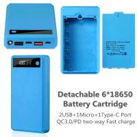 Noocuxuekon Battery Storage Box Portable Power Bank Battery 2a - Diy 6 18650 Power - Aliexpress